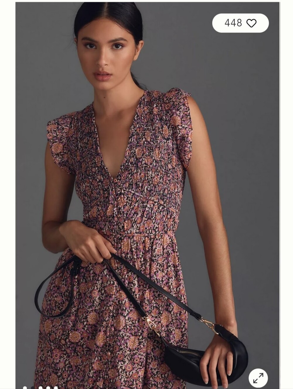The Anthropologie Peregrine Midi Dress - Picture 2 of 4